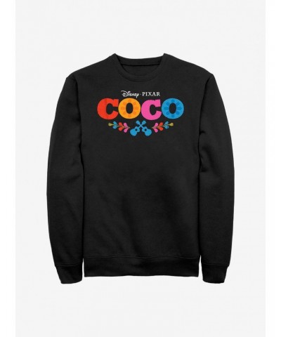 Disney Pixar Coco Logo Crew Sweatshirt $15.50 Sweatshirts