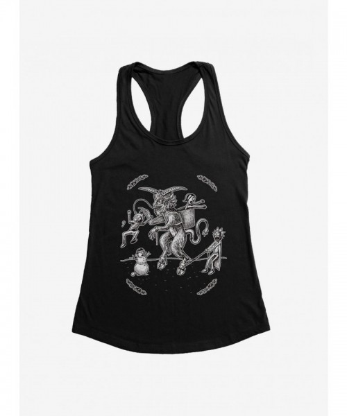 Rick and Morty Krampus Girls' Lightweight Cotton Blend Tank
