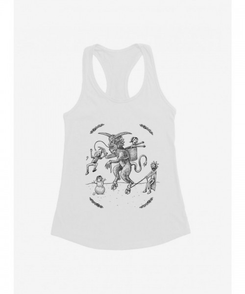 Rick and Morty Krampus Girls' Lightweight Cotton Blend Tank