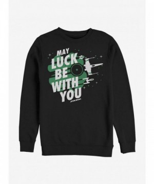 Star Wars Lucky Battlesmen's Cotton Blend Sweatshirt - Black