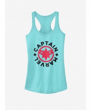Marvel Captain Marvel Blue Tank Top for Girls