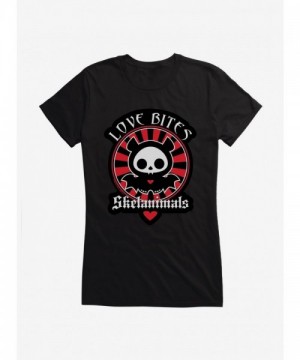 Skelanimals Cute Diego Love Bites Tee for Girls