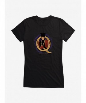 Star Trek TNG Anti-Villain Q Graphic Tee for Girls