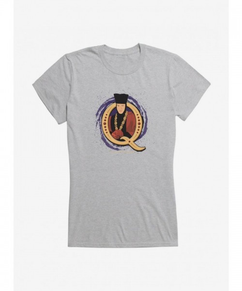 Star Trek TNG Anti-Villain Q Graphic Tee for Girls