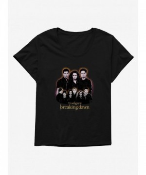 Twilight Breaking Dawn Plus Size T-Shirt for Girls - Black