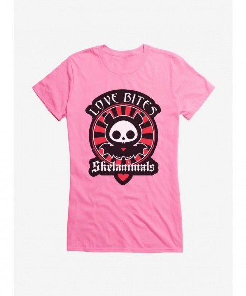 Skelanimals Cute Diego Love Bites Tee for Girls