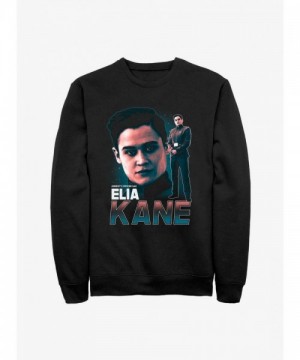 Comfortable Mandalorian Elia Kane Sweatshirt for Men - Black