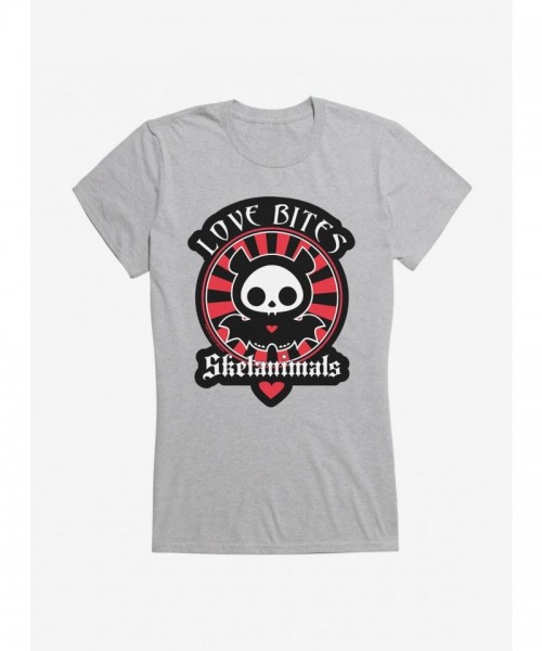 Skelanimals Cute Diego Love Bites Tee for Girls