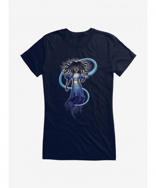 Avatar Katara Ghost Girls T-Shirt - Lightweight Cotton Junior's Size