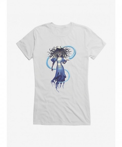 Avatar Katara Ghost Girls T-Shirt - Lightweight Cotton Junior's Size