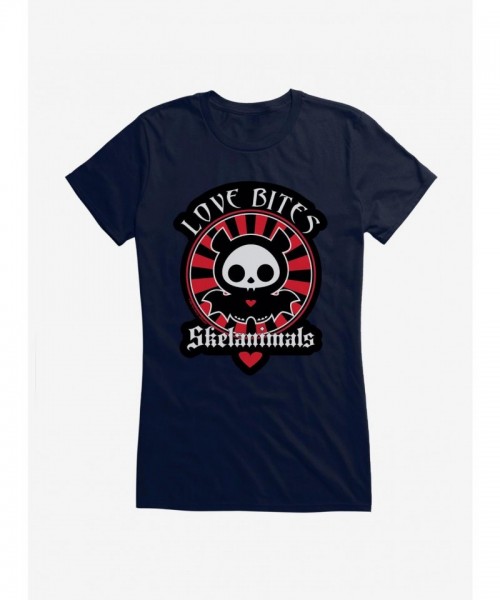 Skelanimals Cute Diego Love Bites Tee for Girls