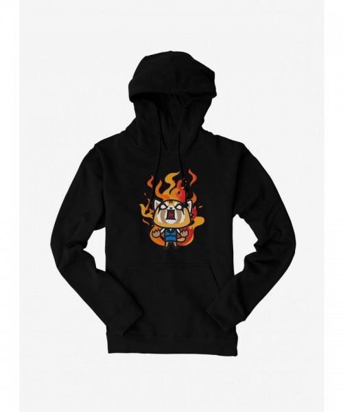 Aggretsuko Metal Rage Unisex Hoodie