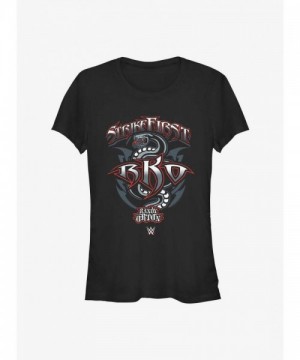 Randy Orton WWE RKO Graphic Tee for Girls - Black