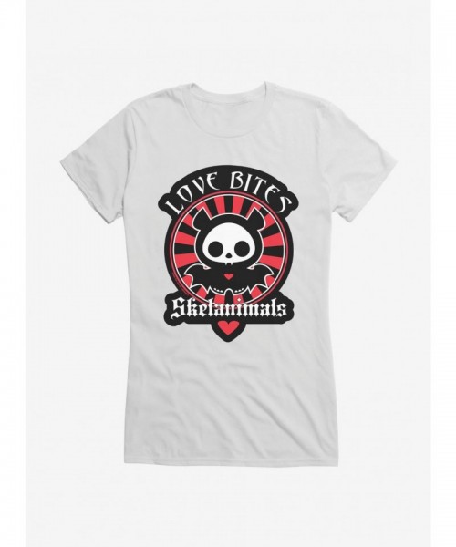 Skelanimals Cute Diego Love Bites Tee for Girls