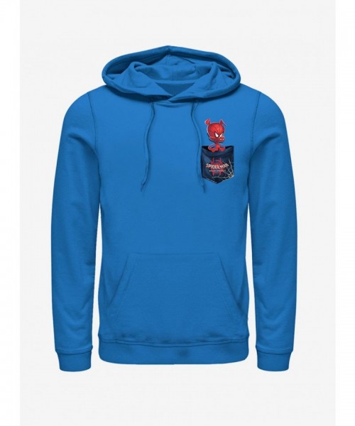 Marvel's Spider-Ham Men's Blue Hoodie
