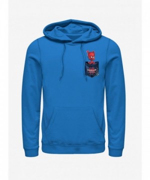 Marvel's Spider-Ham Men's Blue Hoodie