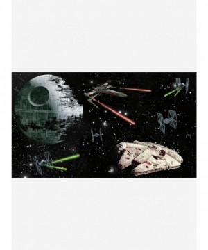 Star Wars Classic Vehicles Prepasted Mural - Boys Room Decor
