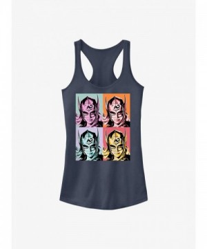 Marvel Mighty Thor Love and Thunder Girls Tank Top - Blue