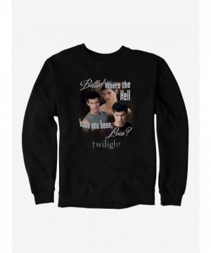 Twilight Jacob Loca Theme Unisex Sweatshirt - Black