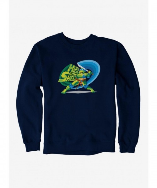 Teenage Mutant Ninja Turtles Men's Leonardo Hoodie - Comfortable Shell-Kicking Sweatshirt
