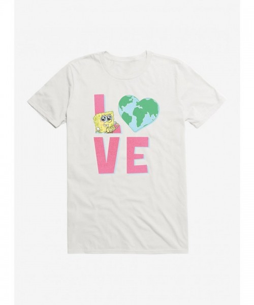SpongeBob Earth Day Love Eyes Men's T-Shirt