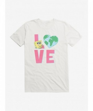 SpongeBob Earth Day Love Eyes Men's T-Shirt