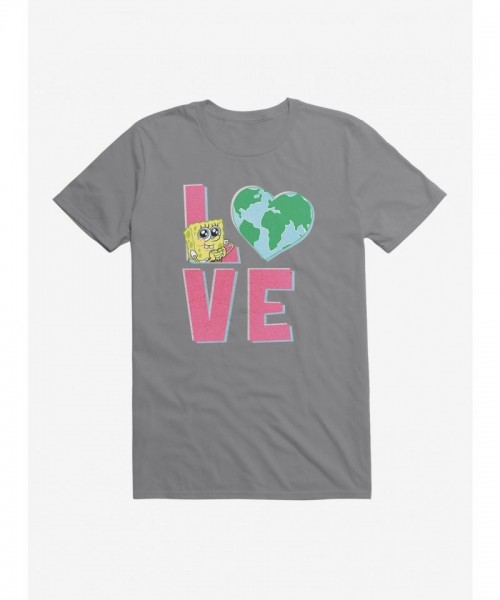 SpongeBob Earth Day Love Eyes Men's T-Shirt