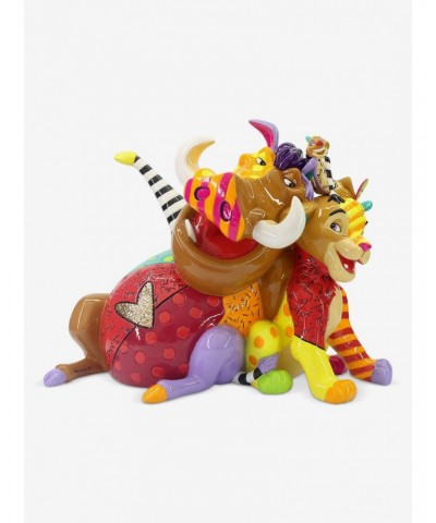 Disney The Lion King Romero Britto Simba Timon & Pumba Figurine $30.66 Figurines