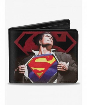 Superman Forever Leather Bifold Wallet for Men by DC Comics