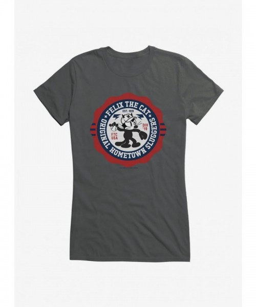 Felix Cat Hometown Sluggers Lightweight Tee for Girls