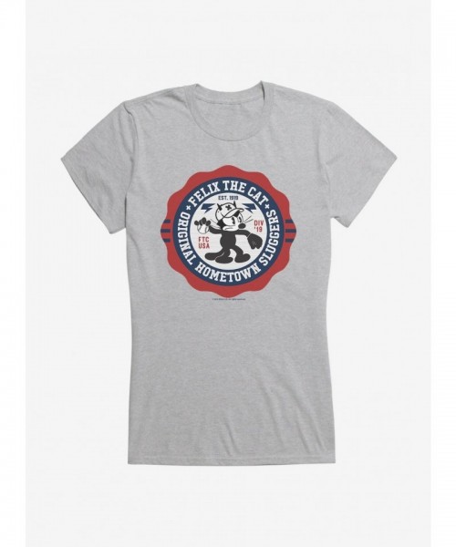 Felix Cat Hometown Sluggers Lightweight Tee for Girls