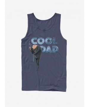 Gru Cool Dad T-Shirt - Blue Unisex Tank Top