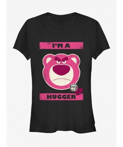 Toy Story I'm a Hugger Lotso Bear Girls T-Shirt $11.45 T-Shirts