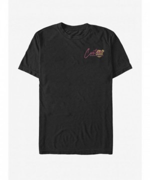 Star Wars Black T-Shirt - Miami Cantina Design for Unisex