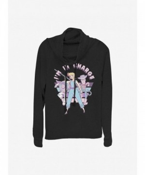 Disney Toy Story 4 Black Cowlneck Sweatshirt for Girls