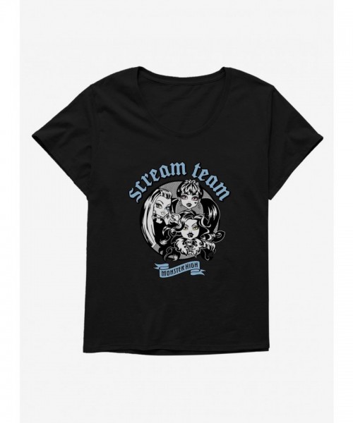 Monster High Scream Team Plus Size Tee for Girls