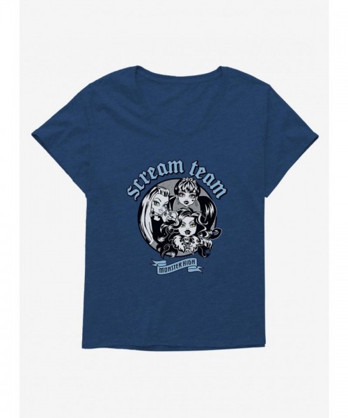 Monster High Scream Team Plus Size Tee for Girls