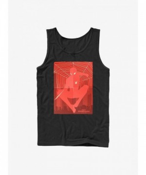 Marvel No Way Home Spider-Man Hero Black Tank Top for Men