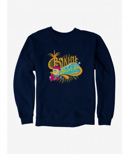 SpongeBob Bikini Beach Soft Sweatshirt for Men