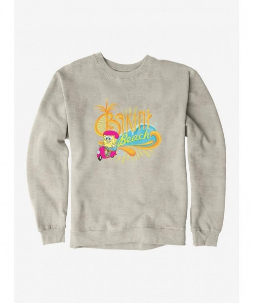 SpongeBob Bikini Beach Soft Sweatshirt for Men