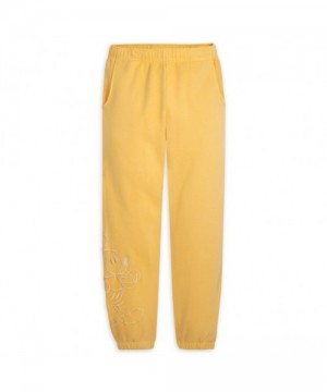 Mickey Mouse Soft Sweatpants for Adults - Gold