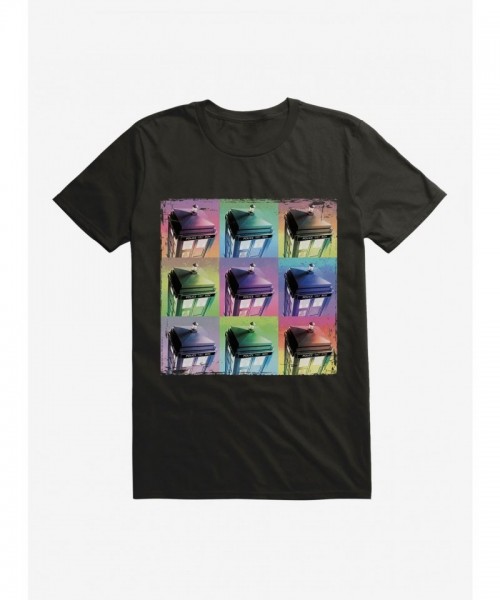 Doctor Who TARDIS Pastel Tee for Men