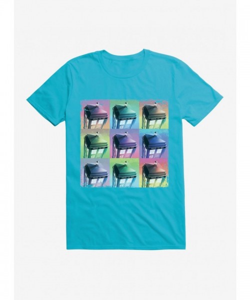 Doctor Who TARDIS Pastel Tee for Men