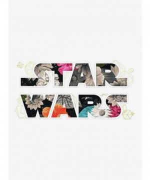 Star Wars Floral Peel & Stick Wall Decals with Foil Wall Art