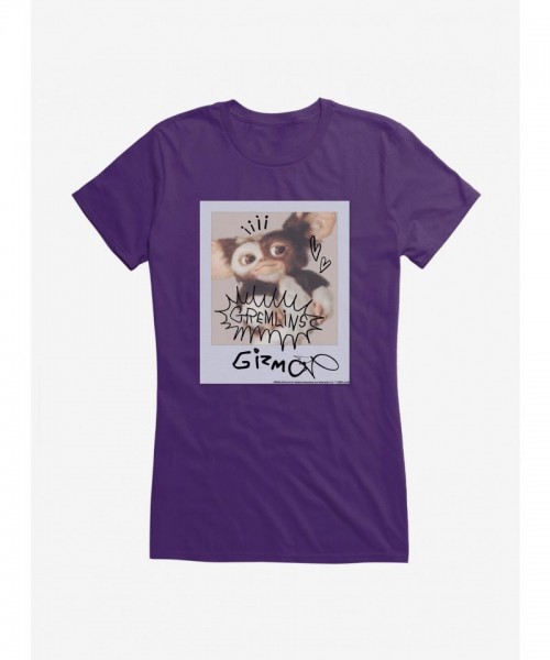 Gremlins Gizmo Polaroid Tee for Girls