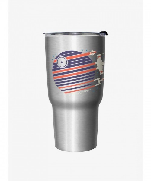 Star Wars White Rebel Flyby Travel Mug - Stainless Steel