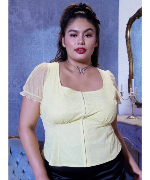 Her Universe Plus Size Disney Beauty and the Beast Enchanted Bustier Top
