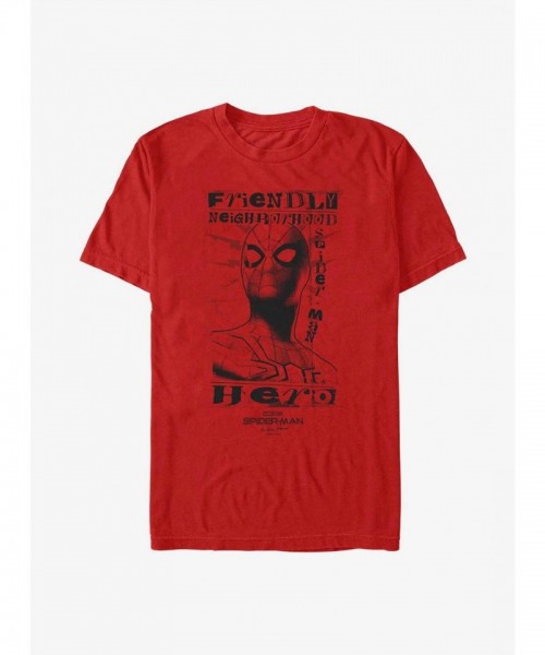 Marvel No Way Home Spider-Man Light Cotton Men's T-Shirt
