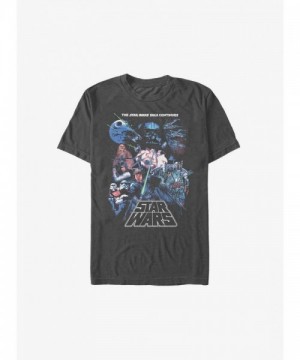 Star Wars Saga Collection Soft Men's Tee - Black