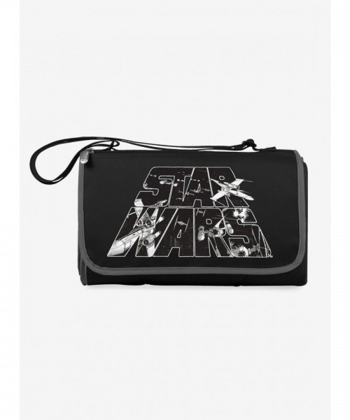Star Wars Portable Picnic Blanket Tote with Zip Pocket